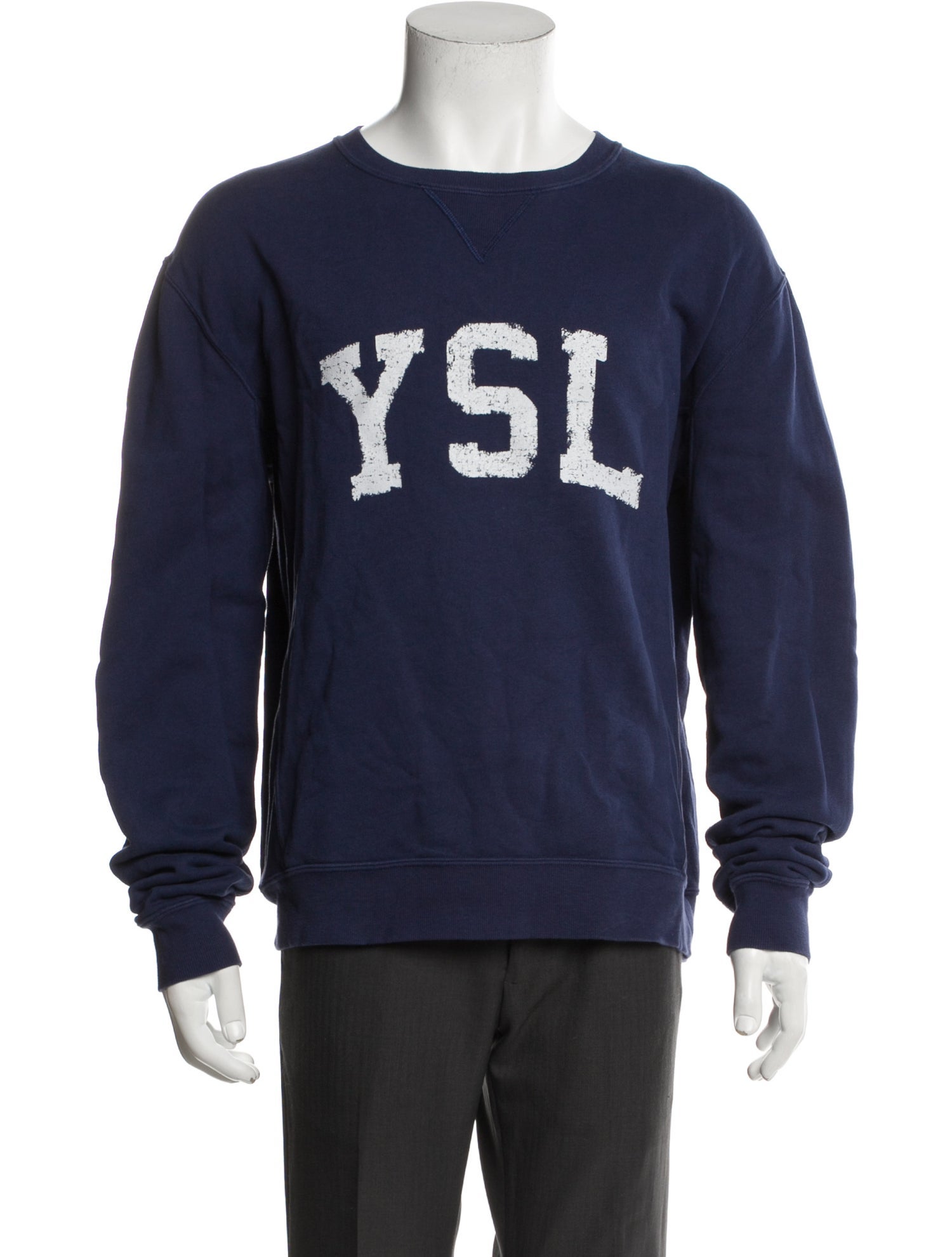 Saint Laurent 2021 Signature Logo Sweatshirt