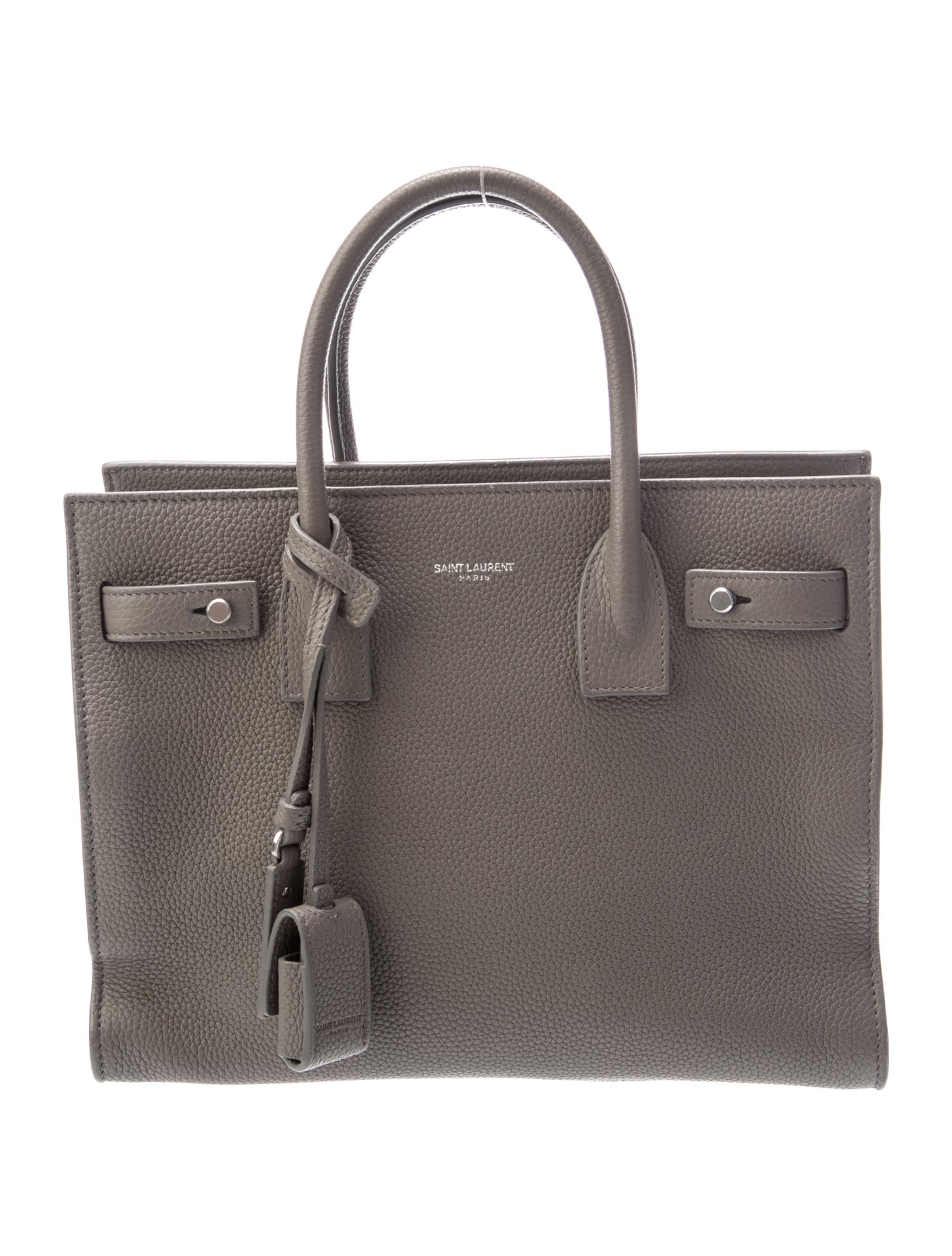 Saint Laurent Leather Sac De Jour Baby