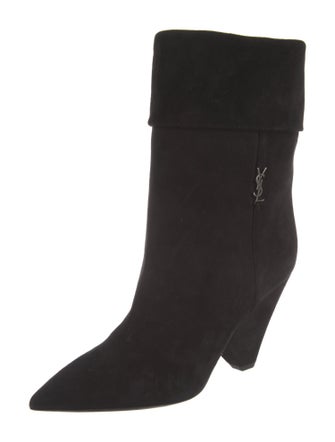 Saint Laurent Suede Boots