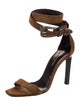 Saint Laurent Suede Sandals