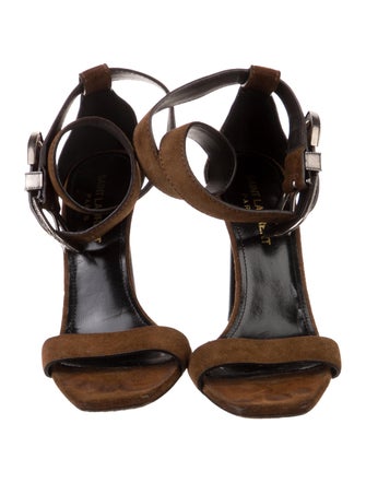 Saint Laurent Suede Sandals
