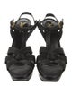 Saint Laurent Leather T-Strap Sandals