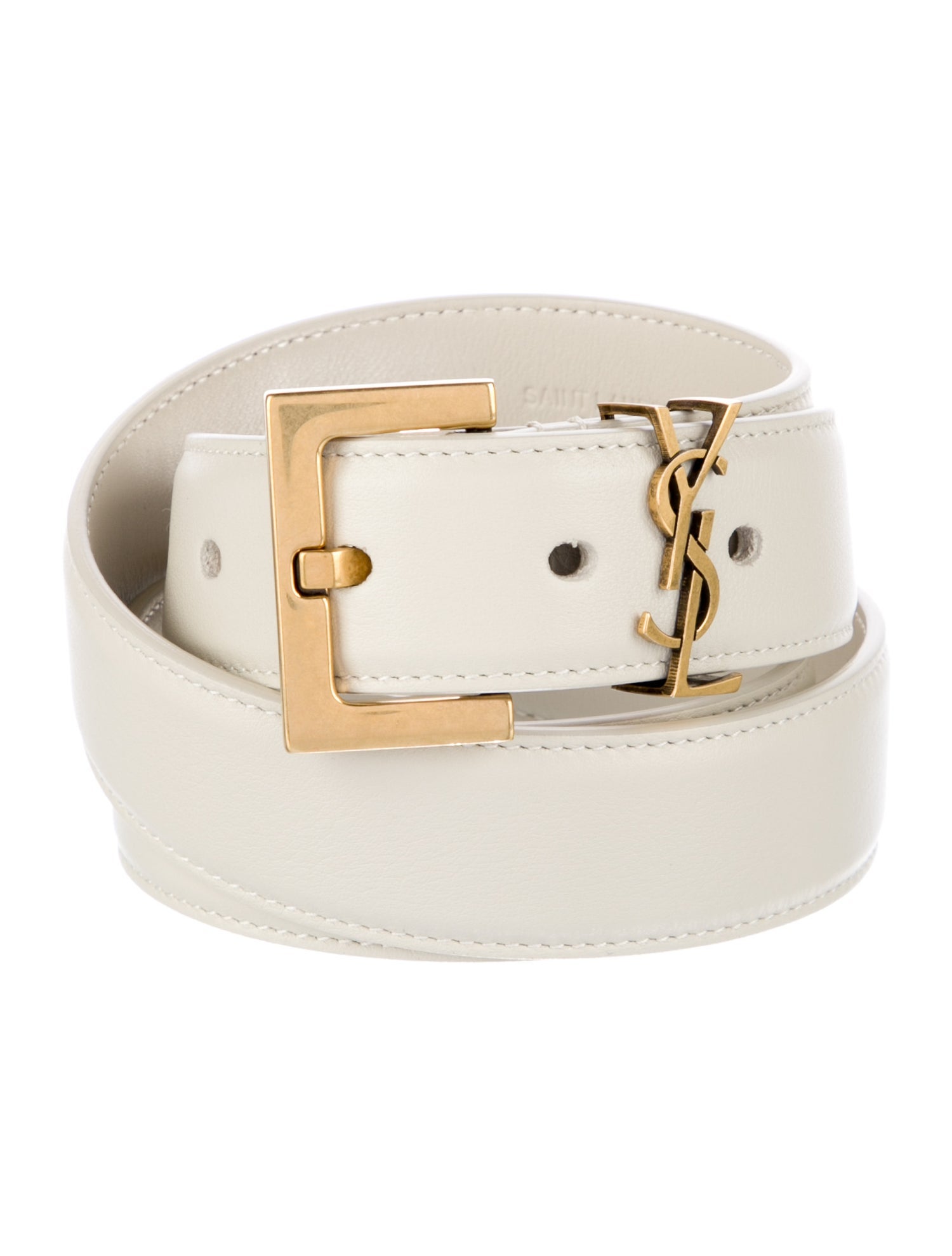 Saint Laurent Leather Belt w/ Tags
