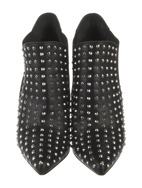 Saint Laurent Leather Patterned Chelsea Boots