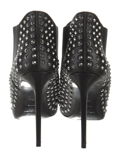 Saint Laurent Leather Patterned Chelsea Boots