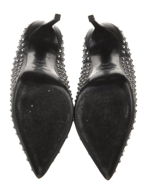 Saint Laurent Leather Patterned Chelsea Boots