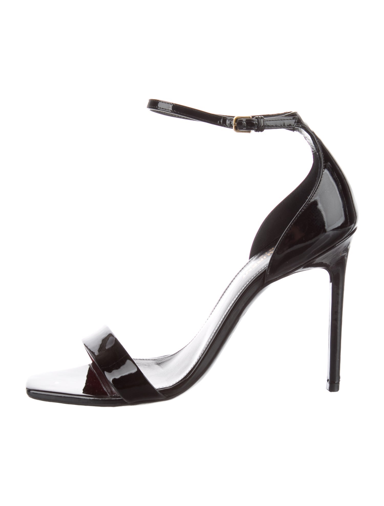 Saint Laurent Patent Leather Sandals