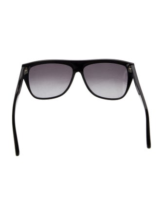 Saint Laurent Square Gradient Sunglasses