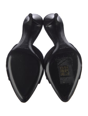 Saint Laurent Canvas Slides