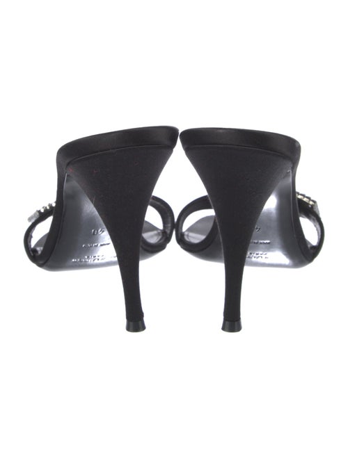 Saint Laurent Simone Leather Slides