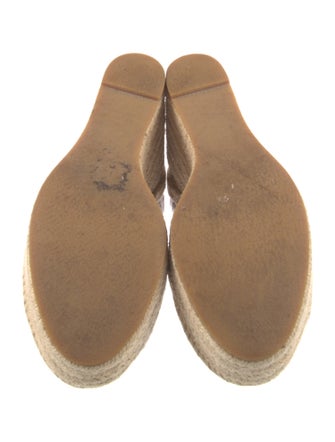 Saint Laurent Leather Espadrilles