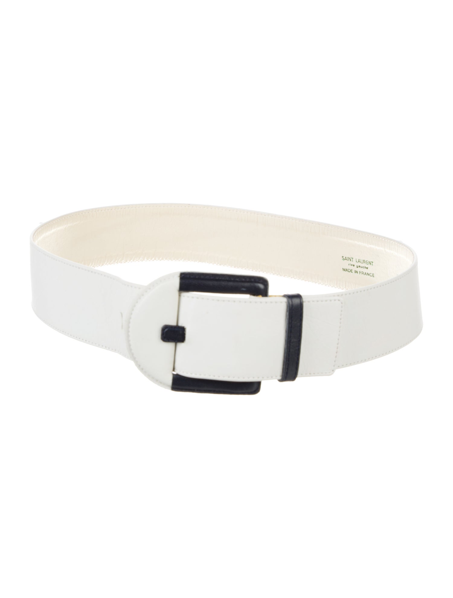 Yves Saint Laurent Rive Gauche Leather Waist Belt