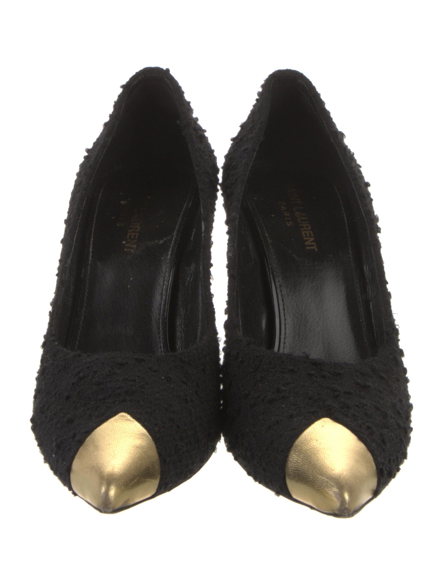 Saint Laurent Tweed Pumps