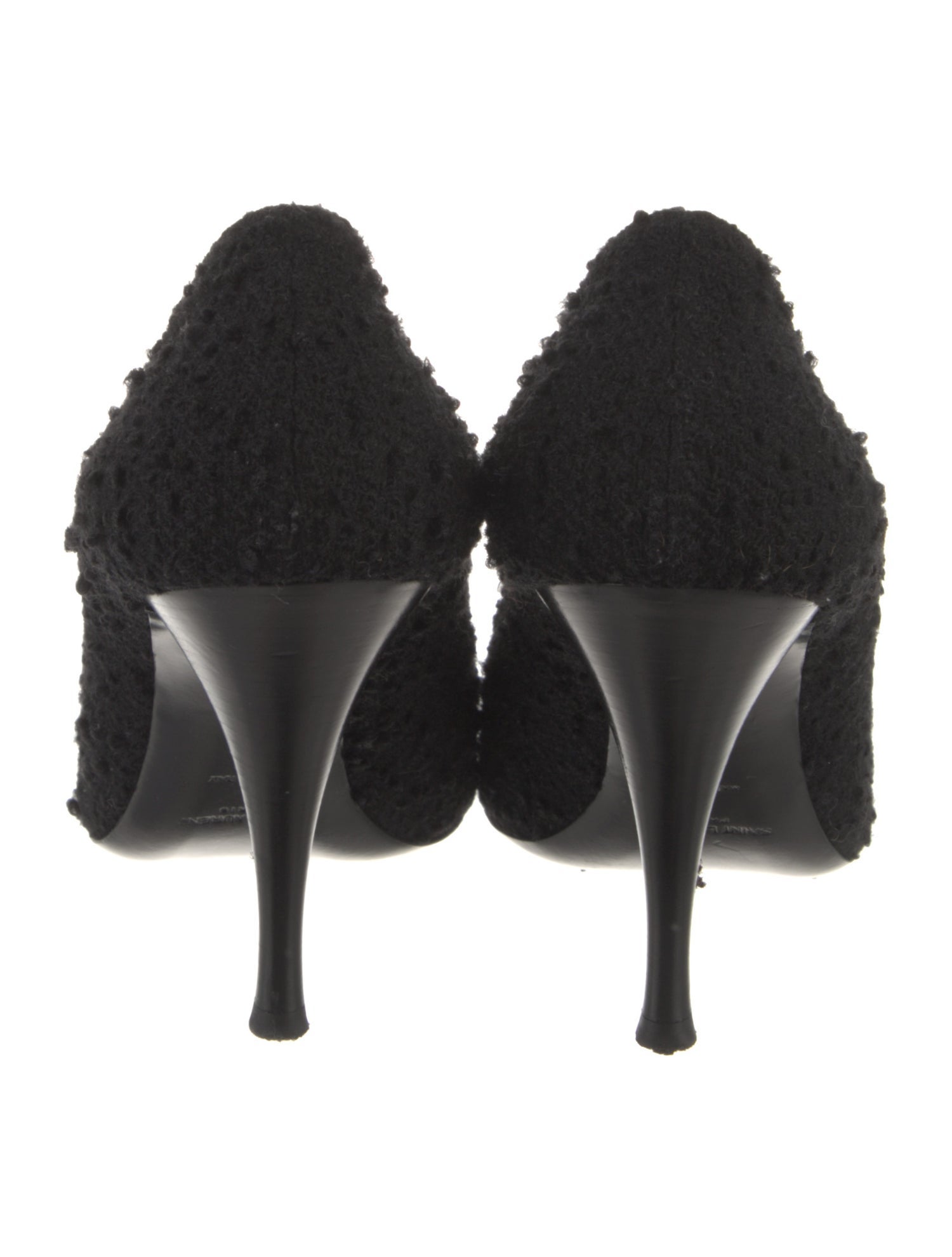 Saint Laurent Tweed Pumps