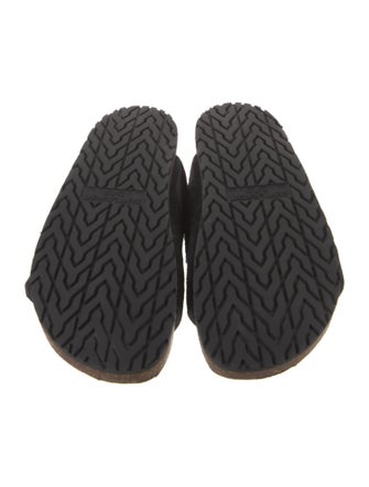 Saint Laurent Ponyhair Slides