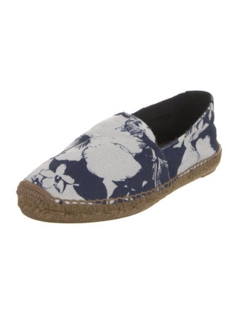 Saint Laurent Canvas Tie-Dye Print Espadrilles