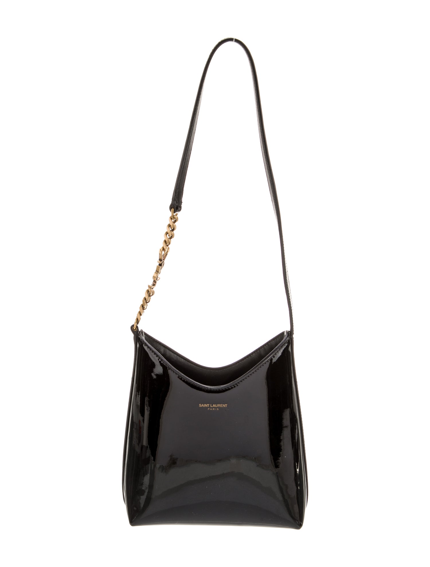 Saint Laurent Patent Leather Rendez-Vous Mini 2023