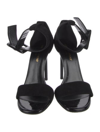 Saint Laurent Suede Sandals