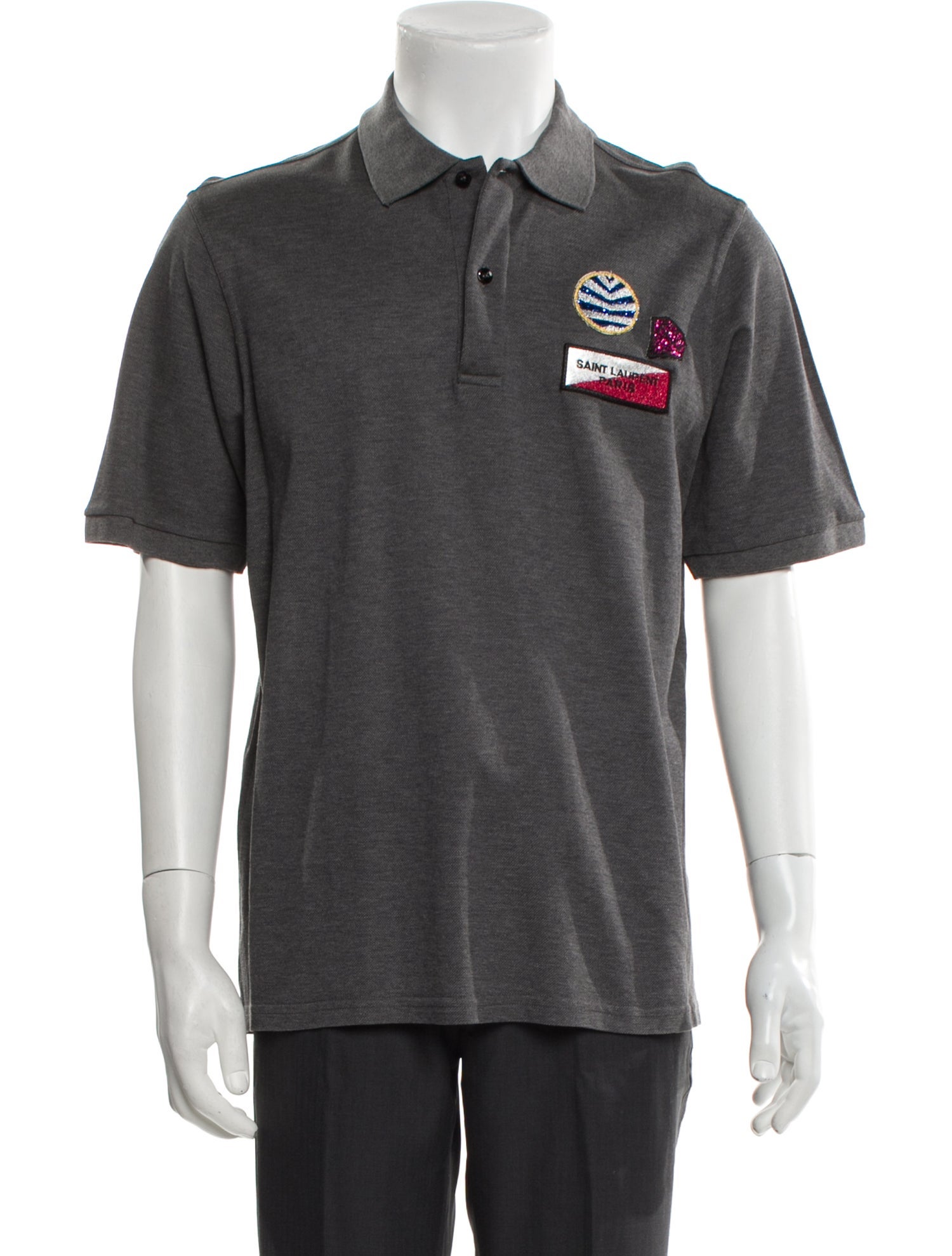 トップス Supreme Abstract Textured Zip Up Polo XL Supreme Abstract Textured Zip Up Polo (SS22) - $128