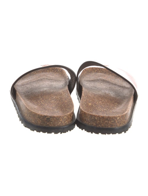 Saint Laurent Leather Slides