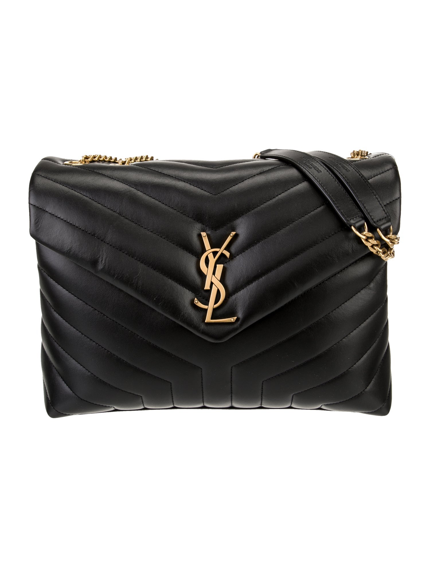 Saint Laurent Leather LouLou Medium 2024