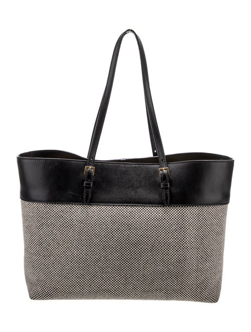 Saint Laurent Tweed Tweed Tote