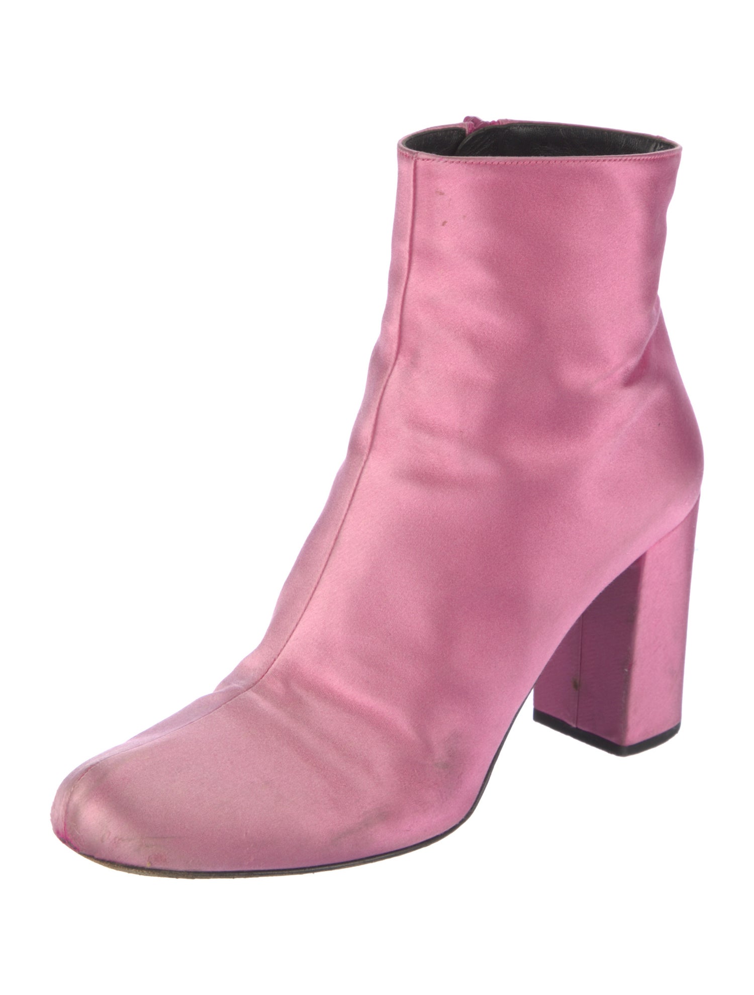 Saint Laurent Satin Boots