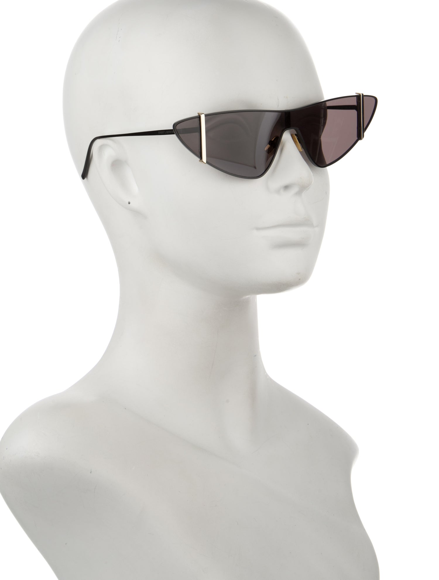 Saint Laurent Cat-Eye Mirrored Sunglasses