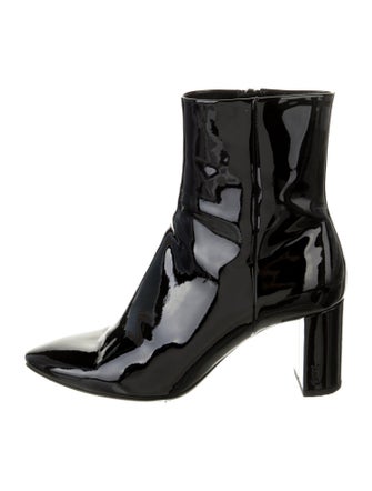 Saint Laurent Patent Leather Boots