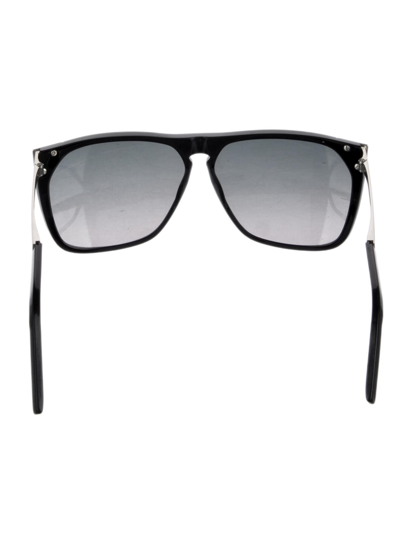 Saint Laurent Square Gradient Sunglasses