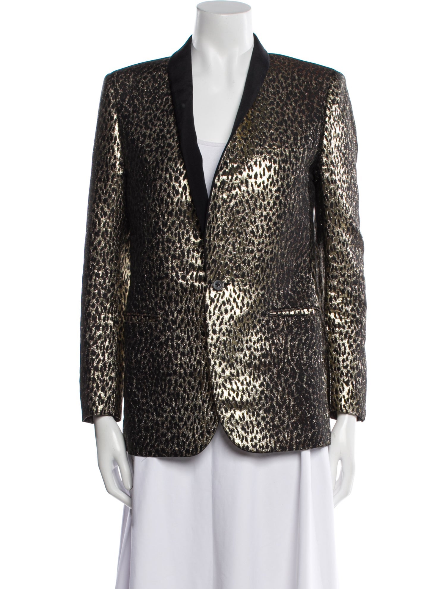 Saint Laurent Printed Blazer