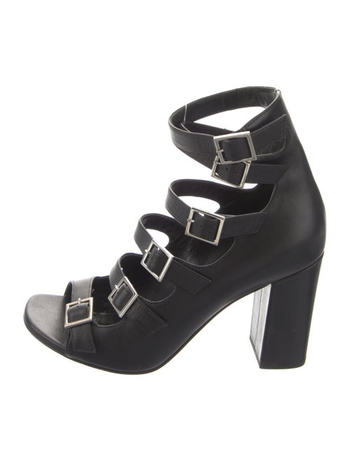 Saint Laurent Leather Gladiator Sandals