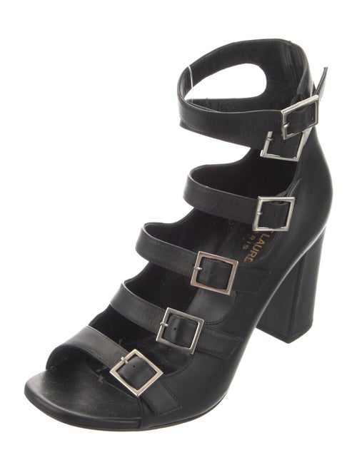 Saint Laurent Leather Gladiator Sandals