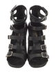 Saint Laurent Leather Gladiator Sandals