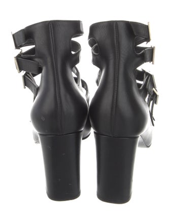 Saint Laurent Leather Gladiator Sandals