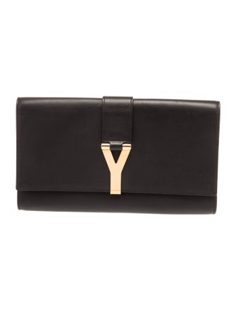Saint Laurent Leather Clutch