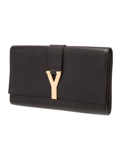 Saint Laurent Leather Clutch