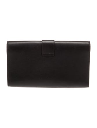 Saint Laurent Leather Clutch