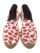 Saint Laurent Canvas Polka Dot Print Espadrilles