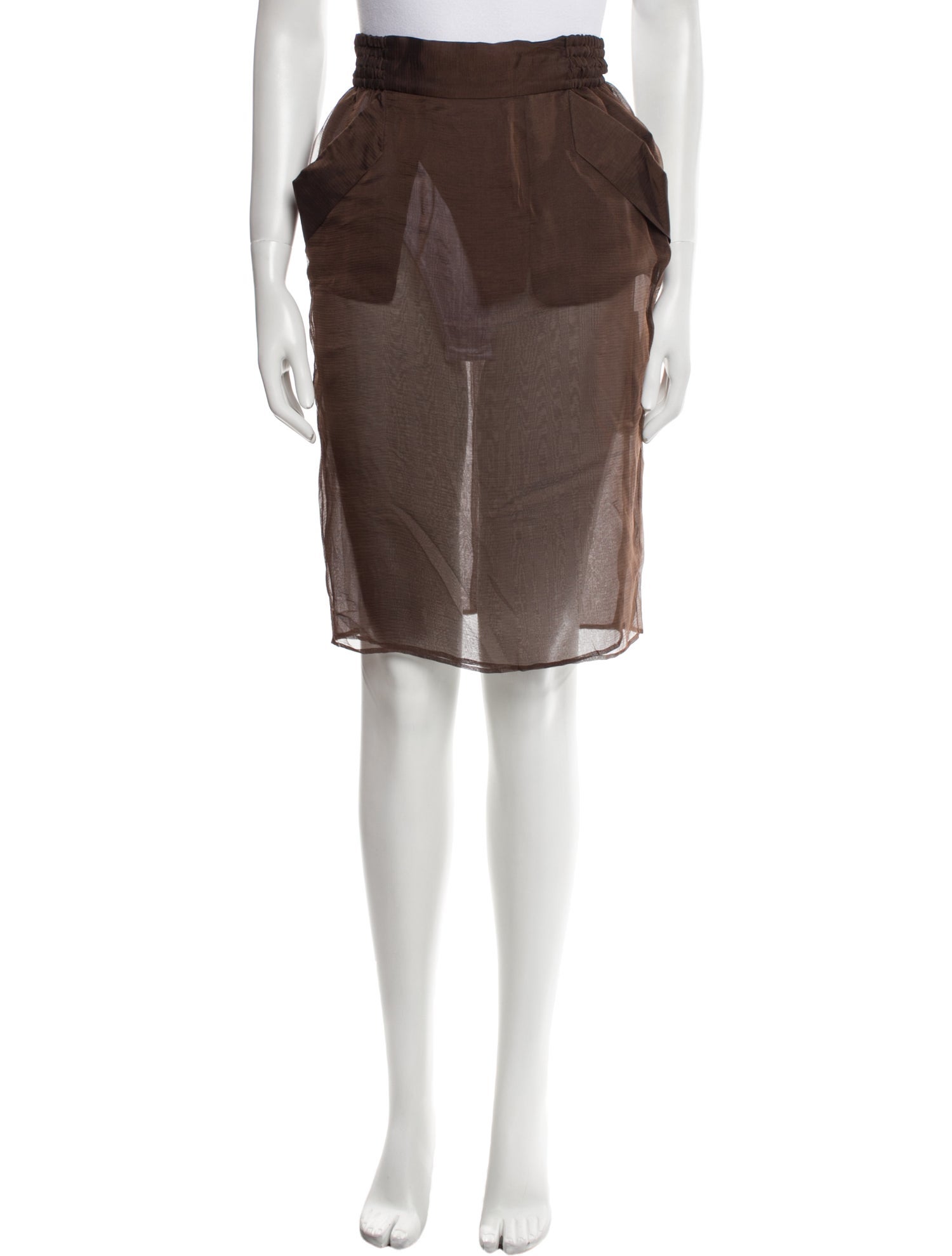 Saint Laurent 2023 Knee-Length Skirt w/ Tags