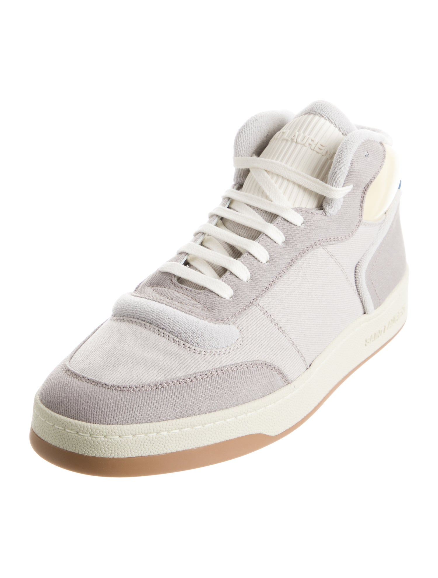 Saint Laurent Leather Sneakers w/ Tags