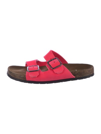 Saint Laurent Suede Slides