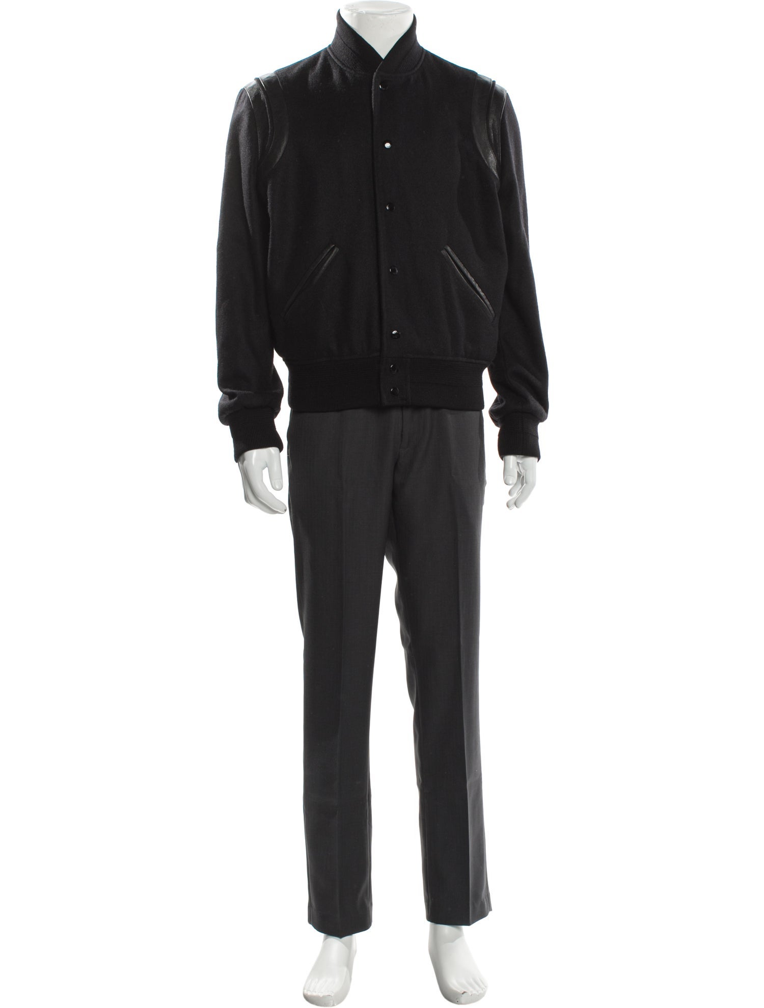 Saint Laurent 2018 Teddy Bomber Jacket