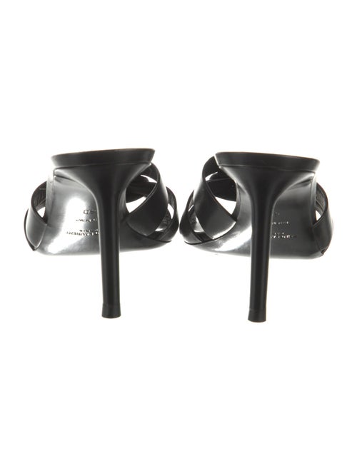 Saint Laurent Leather Slides