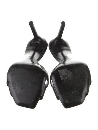 Saint Laurent Leather Slides