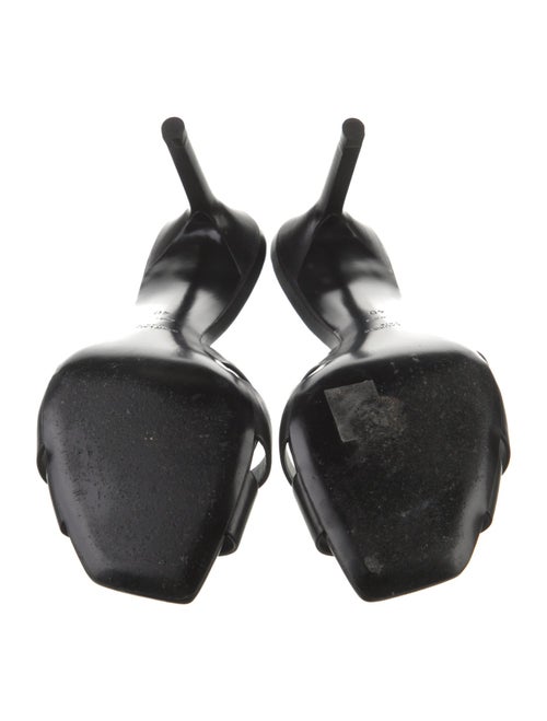 Saint Laurent Leather Slides