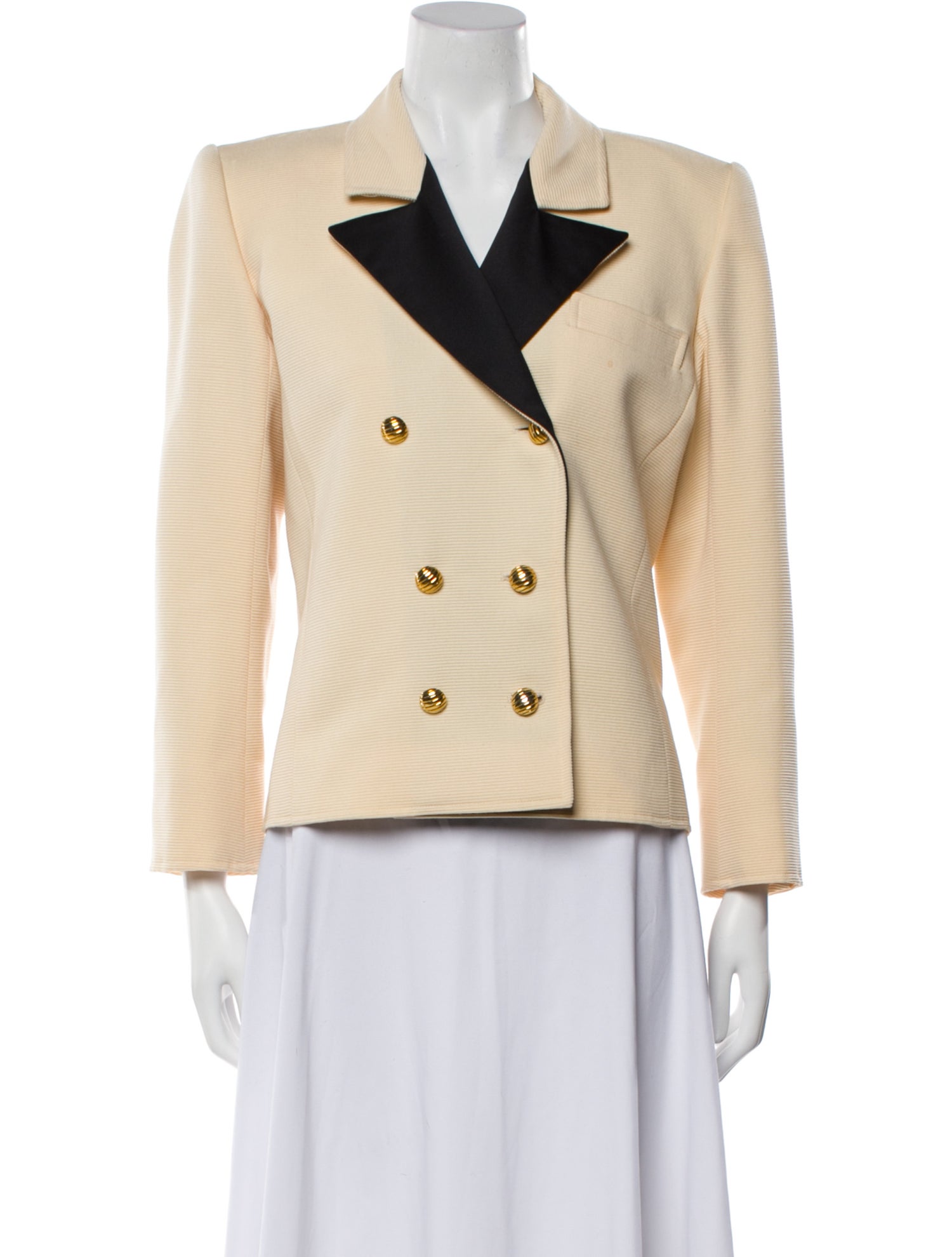 Yves Saint Laurent Rive Gauche 1980's Wool Blazer