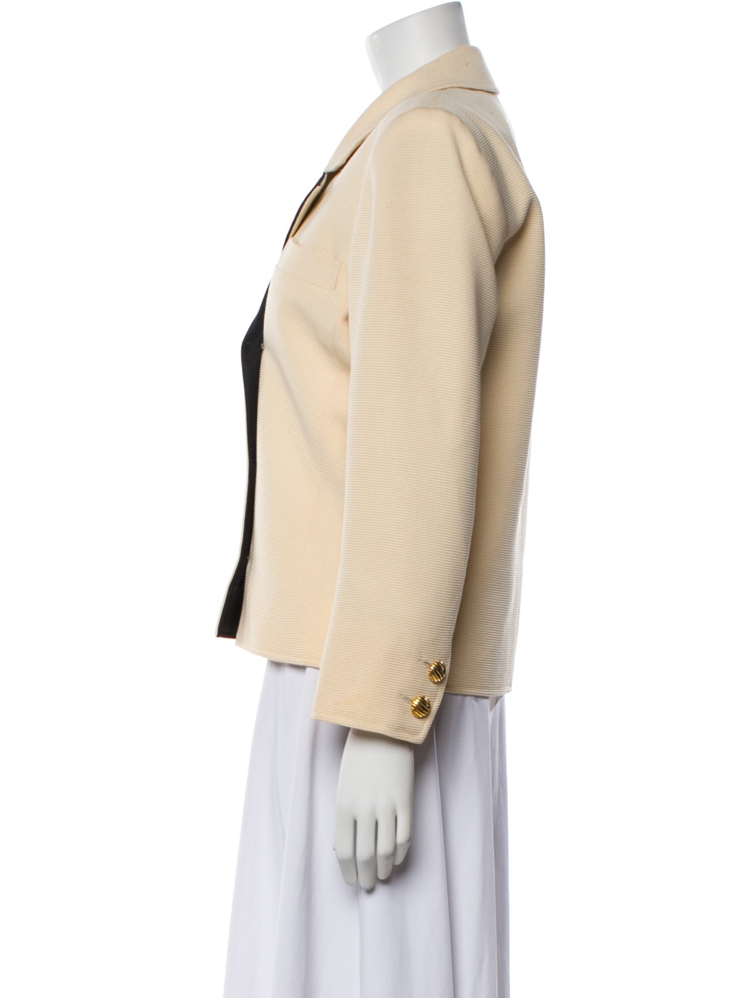 Yves Saint Laurent Rive Gauche 1980's Wool Blazer
