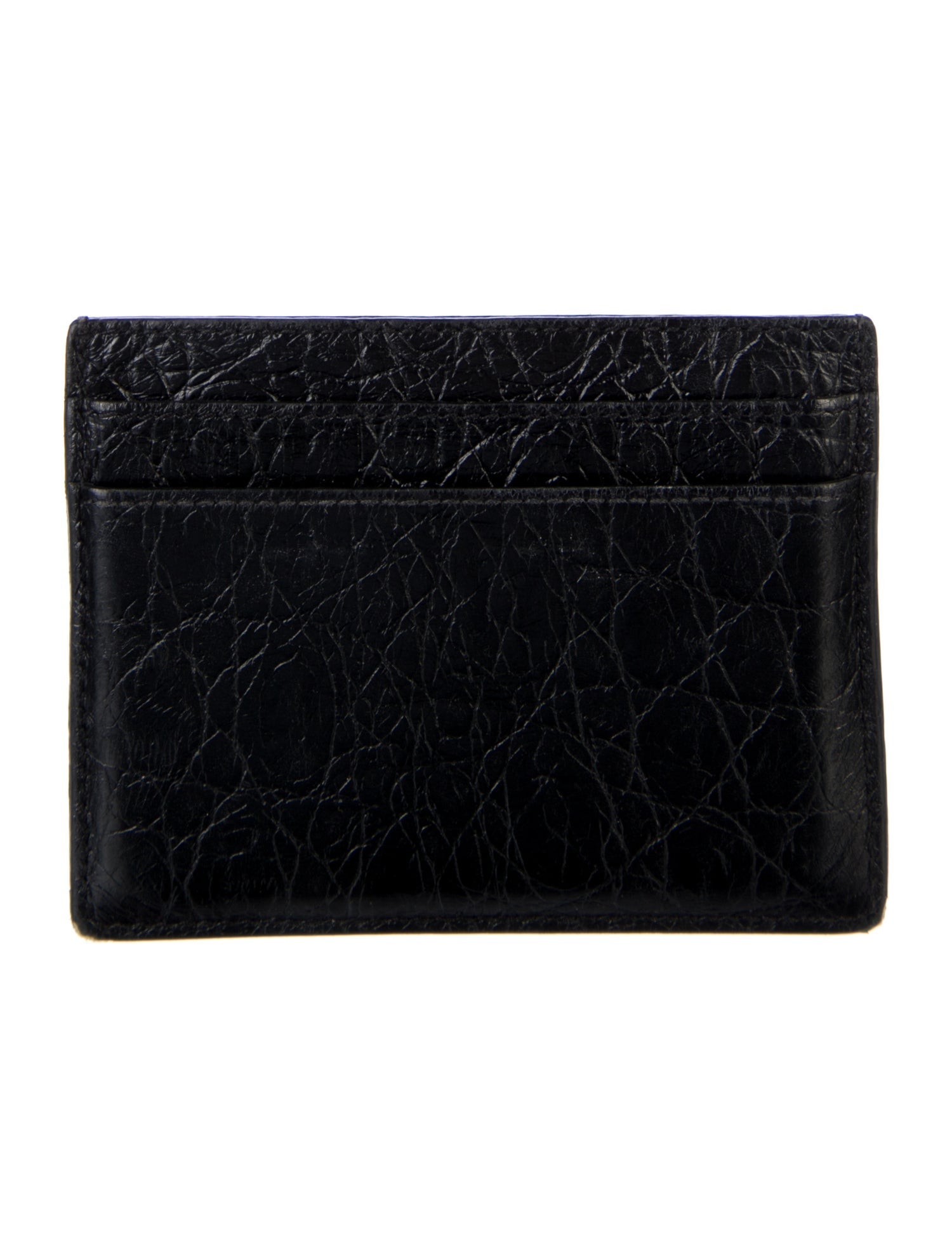 Saint Laurent 2015 Embossed Card Holder Card Holder