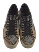 Saint Laurent Floral Print Sneakers